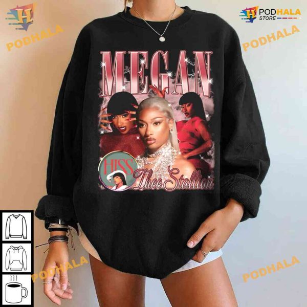 Megan Thee Stallion Music Bootleg Inspired Shirt For Fans, Hot Girl Summer 2024 Tour Gift