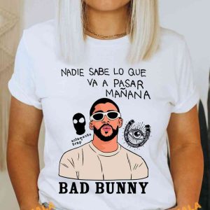 Nadie Sabe 2024s Most Wanted Tour Sweatshirt Retro Bad Bunny Shirt Style 2