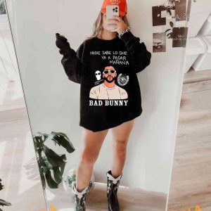 Nadie Sabe Most Wanted Tour 2024 Vintage Bad Bunny Shirt