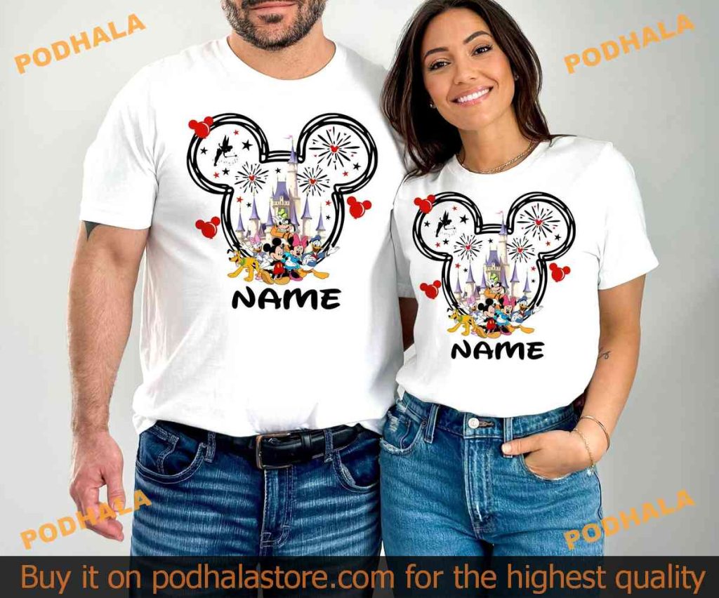 Personalized Name Disney Trip Shirt, Cute Disney Shirts for Kids and Adults