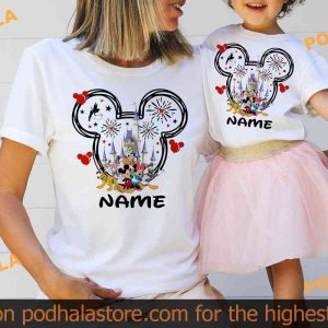 Personalized Name Disney Trip Shirt Cute Disney Shirts for Kids and Adults 3