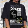 Retro Drake Vintage Bootleg Inspired Shirt, Drake Rap Vintage Tour 2024 Gift