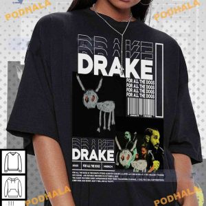 Retro Drake Vintage Bootleg Inspired Shirt, Drake Rap Vintage Tour 2024 Gift