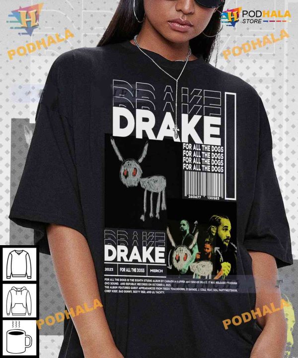 Retro Drake Vintage Bootleg Inspired Shirt, Drake Rap Vintage Tour 2024 Gift