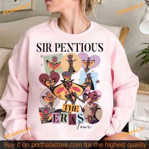 Sir Pentious Hazbin Hotel Eras Tour Shirt Unique Helluva Boss Shirts 3