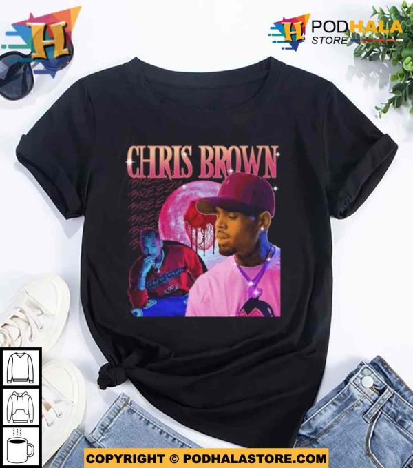 Vintage 2024 11 11 Tour Shirt, Chris Brown Concert Collectors Item