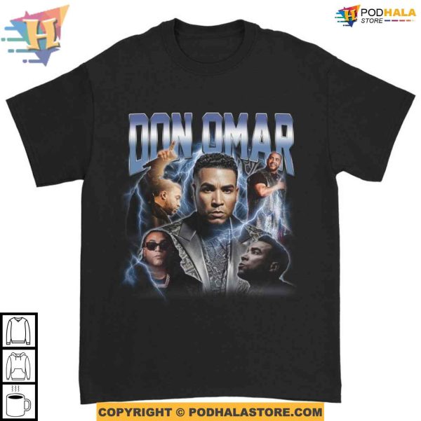 Vintage Bootleg Don Omar Shirt, sweashirt