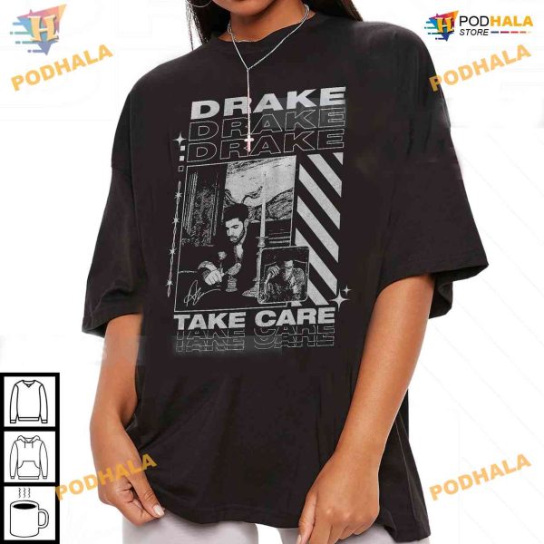 Vintage Bootleg Drake Tour Shirt, Drake Rapper Hip hop Gift For Fans