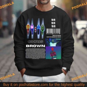 Vintage Breezy Chris Brown 11 11 Tour 2024 Essential Shirt For Fans