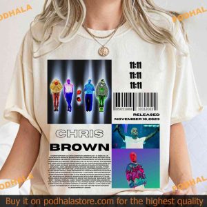 Vintage Breezy Chris Brown 1111 Tour 2024 Shirt, 11 11 Tour 2024 Gift For Fan
