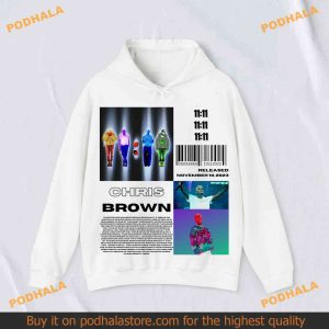 Vintage Breezy Chris Brown 1111 Tour 2024 Shirt 11 11 Tour 2024 Gift For Fan 2