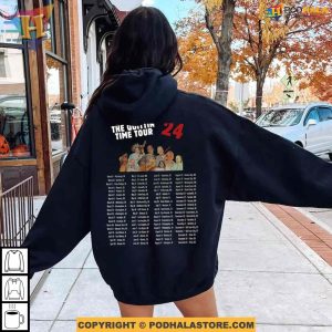 Zach Bryan Hoodie with 2 Sides, The Quittin Time Tour 2024 Merch, Country Music Shirt