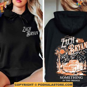 Zach Bryan Something In The Orange 2 Sides Hoodie or Shirt, Vintage Zach Bryan Fan Gift