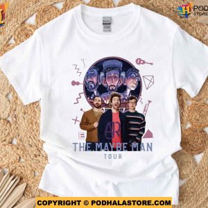 AJR Band Fan Shirt, AJR The Maybe Man Tour 2024 Tour Merch, AJR Members Chibi Tee