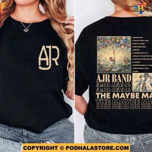 AJR The Maybe Man Tour 2024 2 Side Shirt For Fans, AJR Members Chibi Concert Tee