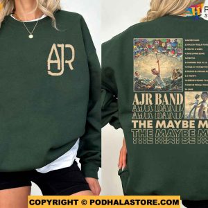 AJR The Maybe Man 2 Side Tour 2024 Shirt For Fans AJR Members Chibi Concert Tee 2