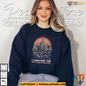 April 5th 2024 I Survived The NYC Earthquake Shirt Survived Gift 3