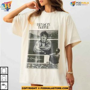 Benson Boone Beautiful Things Shirt, Fireworks and Rollerblades 2024 World Tour