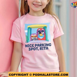 Bluey Janet Rita Shirt Nice Parking Spot Rita Bluey and Bingo Grannies Shirt 2