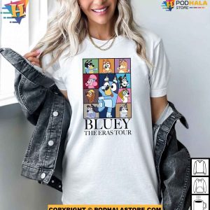 Bluey The Eras Tour Shirt, Bluey Tour Shirt, The Eras Tour Shirt