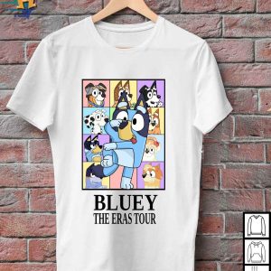 Bluey The Eras Tour Shirt Inspired by Taylor Swifts Tour Style