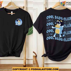 Cool Dad Club Bluey Shirt, Funny Fathers Day Shirt Ideas, Dad Birthday Gift