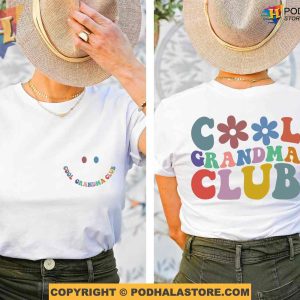 Cool Grandma Club Mothers Day Shirt Ideas, New Grandma Tee, Best Gift For Mother