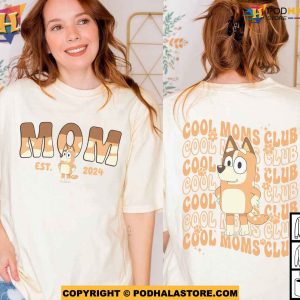 Cool Mom Club Bluey Mothers Day 2024 Shirt Ideas Bluey Mom Life Shirt 3