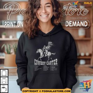 Cowboy Carter Album Vintage Beyonce Shirt Funny Beyhive Gift For Fans 2