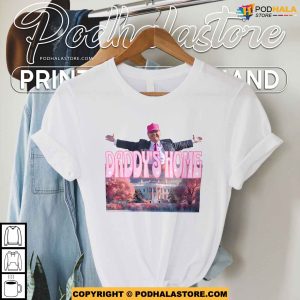 Daddys Home White House Trump 2024 Shirt Trump Sweatshirt 3