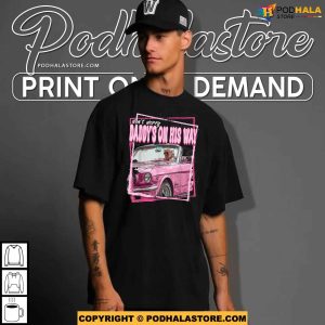 Daddys ON HIS WAY Trump Campaign Shirt for 2024 Supporters 3