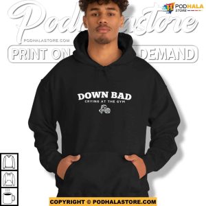 Down Bad Crying At The Gym Swiftie Shirt The Tortured Poets Department 4