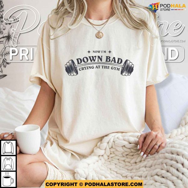 Down Bad Tortured Poets Department Shirt, Taylor Swift Merch, TPD Shirt