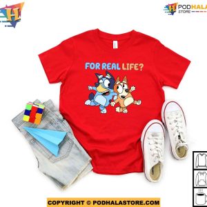 For Real Life Bluey Dog Bandit Chilli Shirt Bluey Birthday Party Shirt 2