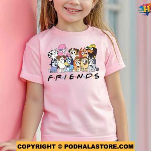 Friends Bluey Shirt Bluey Characters Family Matching Tee Bandit Shirt 2