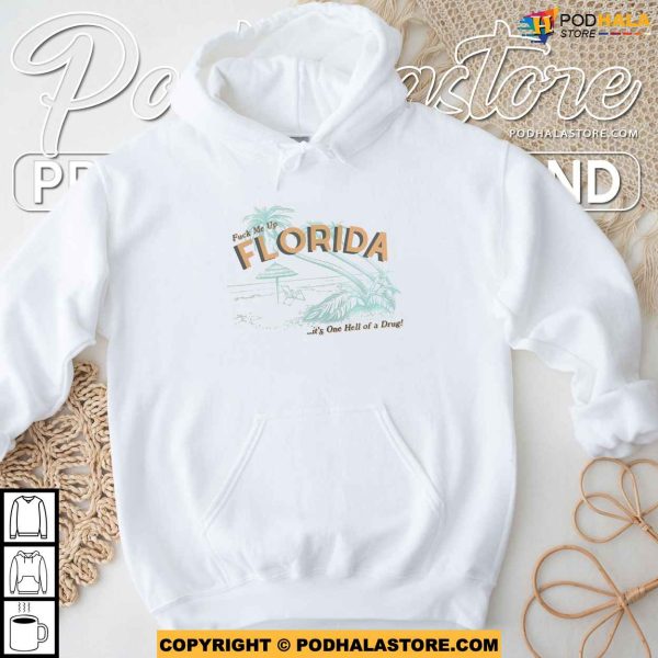 Fuck Me Up Florida Shirt, TTPD Taylor Vintage Florida Tourist Shirt