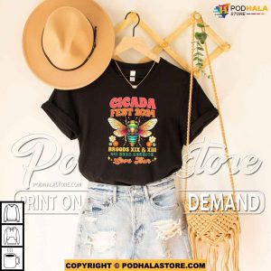 Funny Cicada Fest 2024 Shirt, Broods XIX and XIII - 221 Year Love Tour