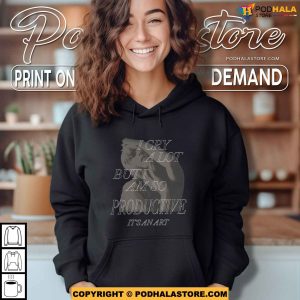 I Cry A Lot But I Am So Productive Its A Art Shirt TTPD Album Merch 4