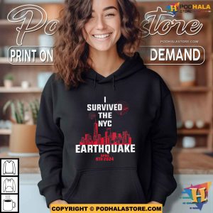 I Survived The NYC Earthquake April 5th 2024 Shirt New York Earthquake 2