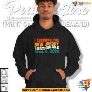 I Survived The New Jersey 48 Magnitude Earthquake Shirt April 5th 2024 2