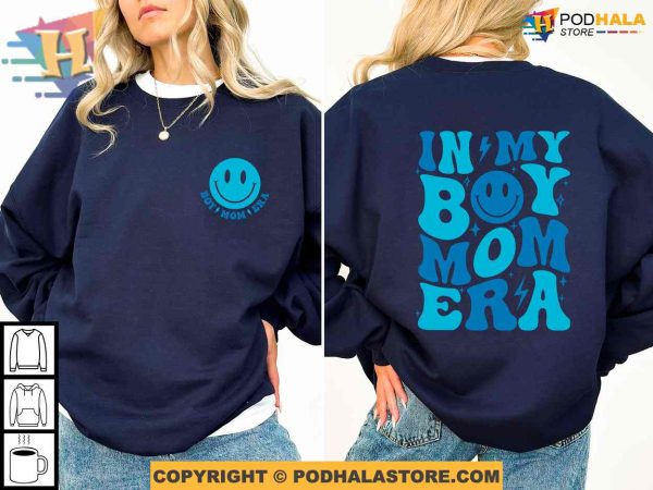 In My Boy Mom Era Sweatshirt, Boy Mom Club, Meaningful Gifts For Mom