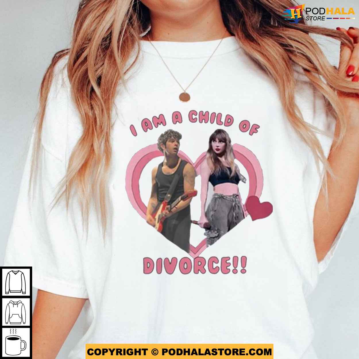 Matty Healy and Taylor Inspired I Am A Child Of Divorce Shirt For Fans