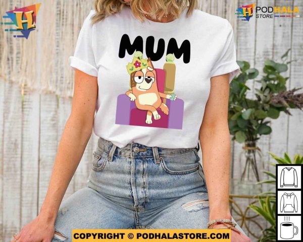 Mum Bluey Family Shirt, Mothers Day Shirt Ideas 2024