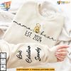 Personalized Kids Name on Sleeve Mama Bear 2024 Sweatshirt, Custom Mothers Day Gifts