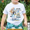 Personalized Name Bluey Birthday Shirt, Bluey Family Matching Shirt