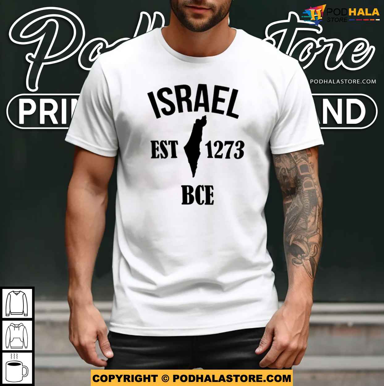 Proudly Israel Est 1273 BCE Shirt, Show Your Heritage