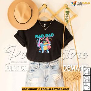 Rad Dad Bluey Shirt Bluey Dad Fathers Day Shirt Gift For Dad 3