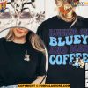 Running on Bluey and Iced Coffee Shirt, Bluey Bingo Birthday Gift