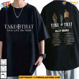 Take That This Life On Tour 2024 Shirt, Gary Barlow, Howard Donald, Mark Owen, Take That Merch
