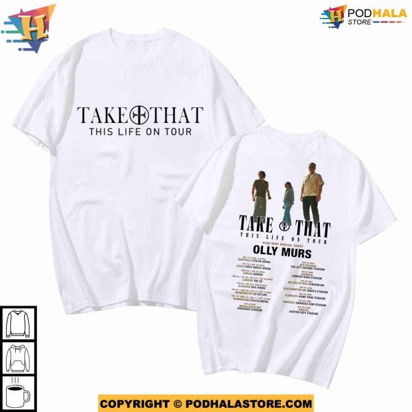 Take That Tour Shirt, This Life On Tour 2024 Merch For Fans